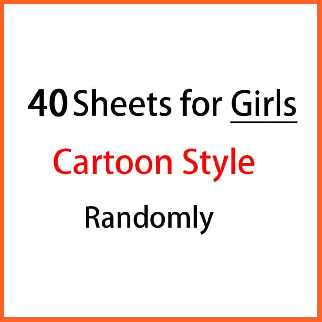 whatagift.com.au Stickers 40 Sheets/lot Cartoon Stickers 3D Cartoons Characters Random Sticker Gifts