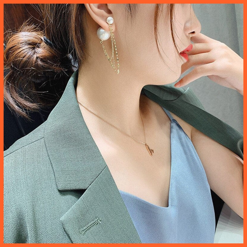 whatagift.com.au Style 12 / China 925 Sterling Silver Pearl Stud Earrings Ball Earrings set for women