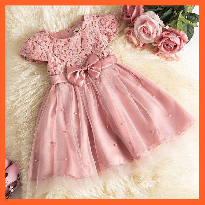 whatagift.com.au Style 2 / 12M Baby Girls Gown Dresses For Toddler Kids