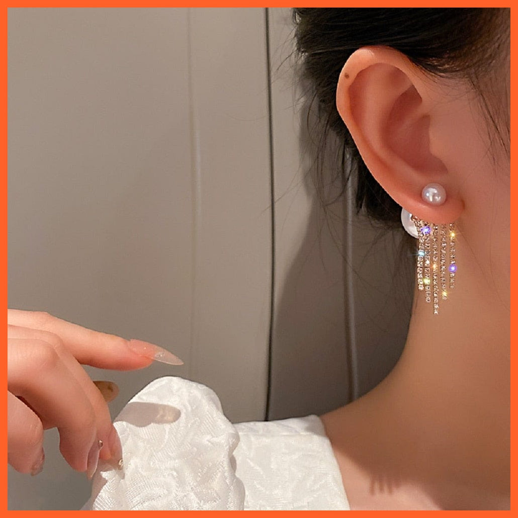whatagift.com.au Style 2 / China 925 Sterling Silver Pearl Stud Earrings Ball Earrings set for women