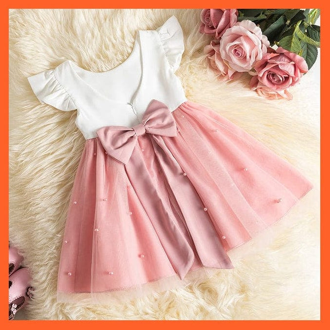 whatagift.com.au Style 3 / 12M Baby Girls Gown Dresses For Toddler Kids
