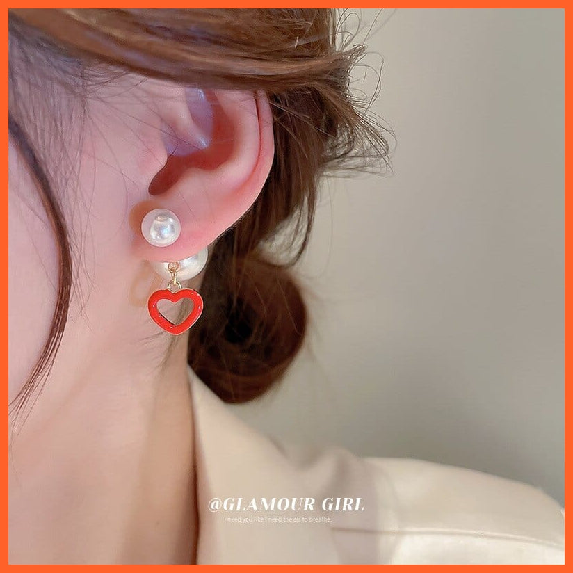 whatagift.com.au Style 8 / China 925 Sterling Silver Pearl Stud Earrings Ball Earrings set for women