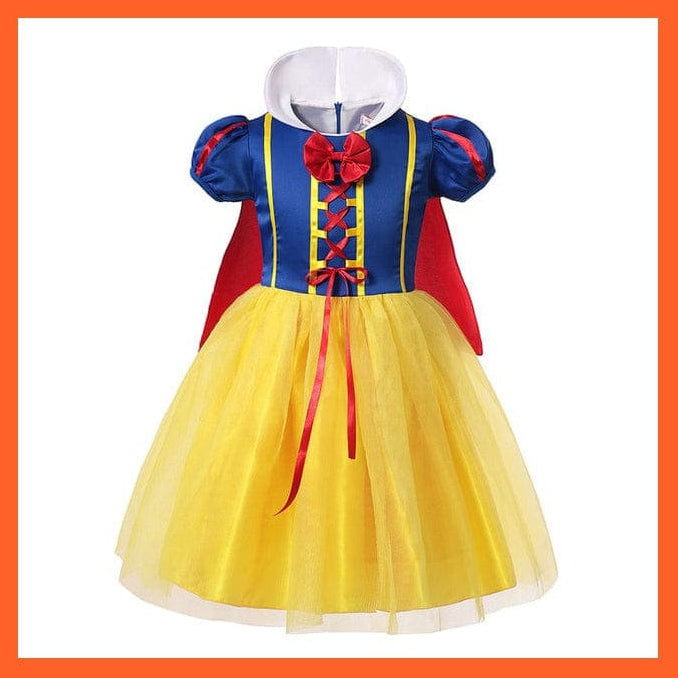 whatagift.com.au Style1 / 2-3T Snow White Dress For Girls Prom Princess Dress Halloween Party