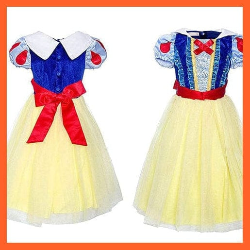 whatagift.com.au Style3 / 2-3T Snow White Dress For Girls Prom Princess Dress Halloween Party