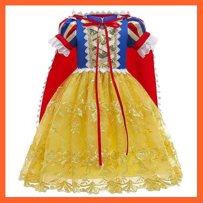 whatagift.com.au Style7 / 2-3T Snow White Dress For Girls Prom Princess Dress Halloween Party