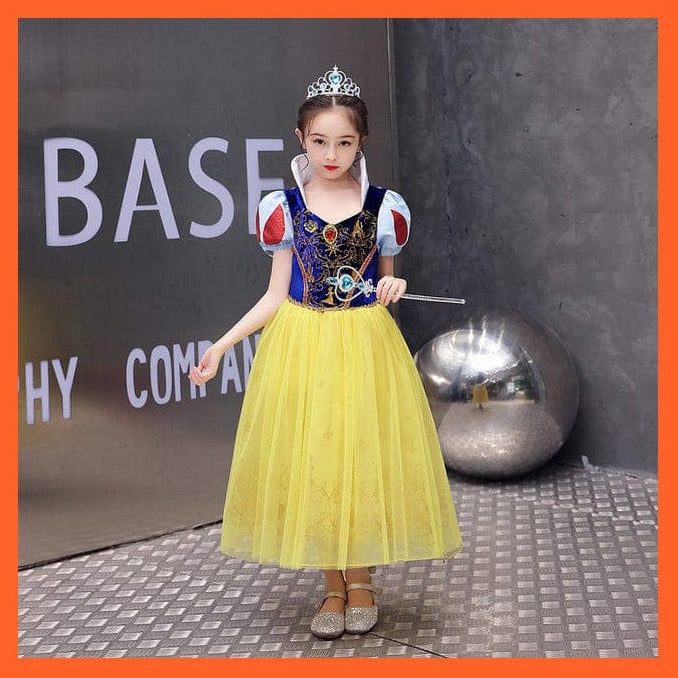 whatagift.com.au Style9 / 2-3T Snow White Dress For Girls Prom Princess Dress Halloween Party