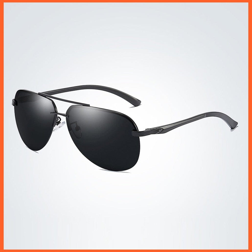 whatagift.com.au Sunglasses 1-Black-Gray / As Picture New Polarized Men Sunglasses | Men Women Metal Frame Classic Driving Sunglasses
