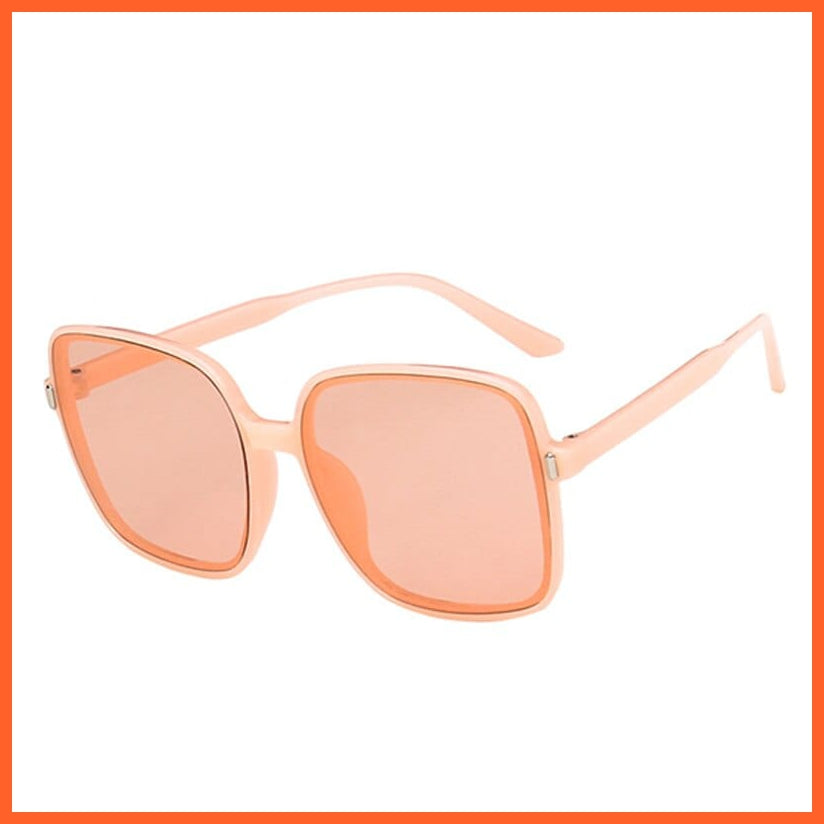 whatagift.com.au Sunglasses 1 Classic Square Frame Sunglasses | Vintage Fashion Rimmed Eyewear