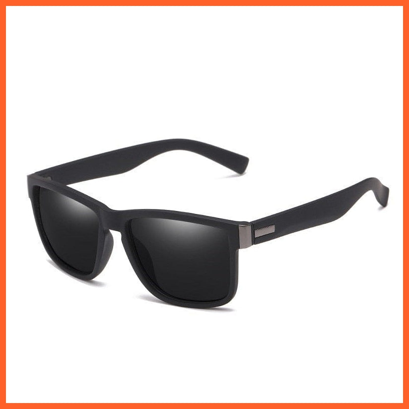 whatagift.com.au Sunglasses 14-AMD518-C2 / Polarized sunglasses Unisex Square Vintage Polaroid Sunglasses | Women Men Vintage Retro shades