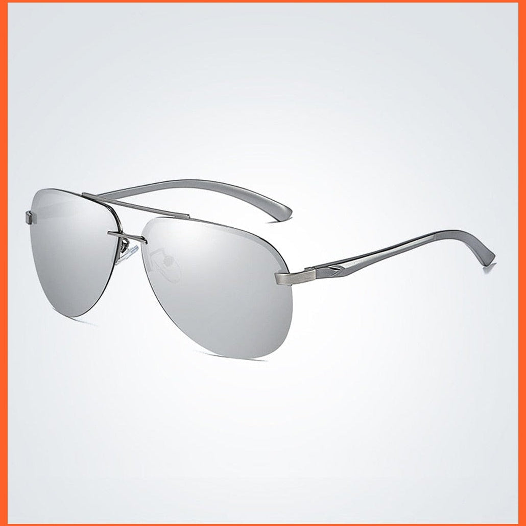 whatagift.com.au Sunglasses 3-Gun-Silver / As Picture New Polarized Men Sunglasses | Men Women Metal Frame Classic Driving Sunglasses