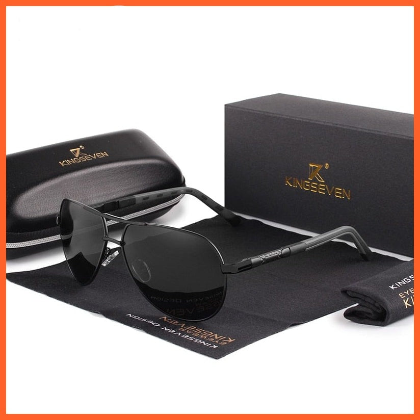 whatagift.com.au Sunglasses Black Gray / China / Original Vintage Aluminum Polarized Sunglasses | Men Women Classic Lens Driving Eyewear
