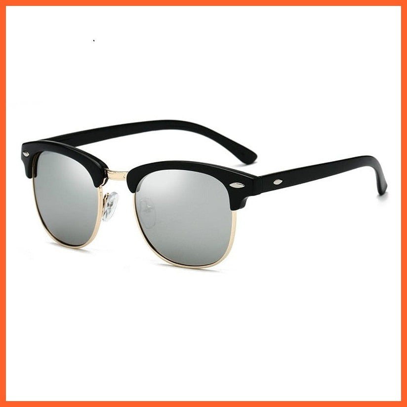 whatagift.com.au Sunglasses C4 / Other Men Women UV400 Polarized Sunglasses | Semi Rimless Design Classic Sunglasses