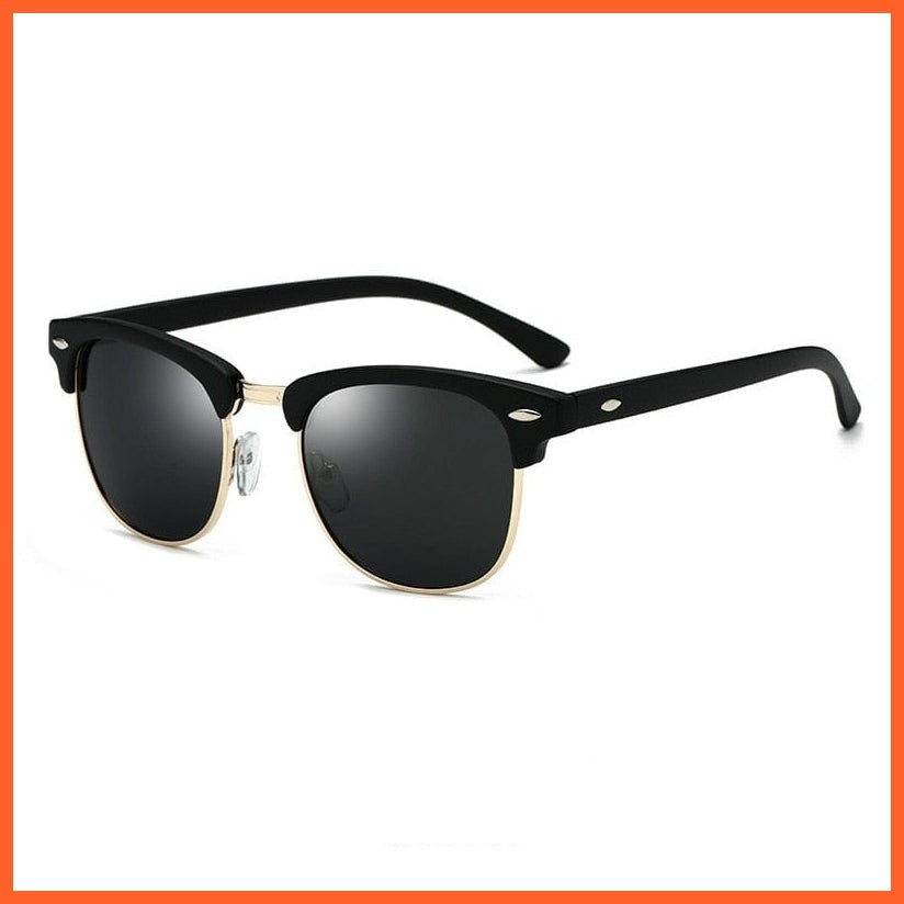 whatagift.com.au Sunglasses C8 / Other Men Women UV400 Polarized Sunglasses | Semi Rimless Design Classic Sunglasses