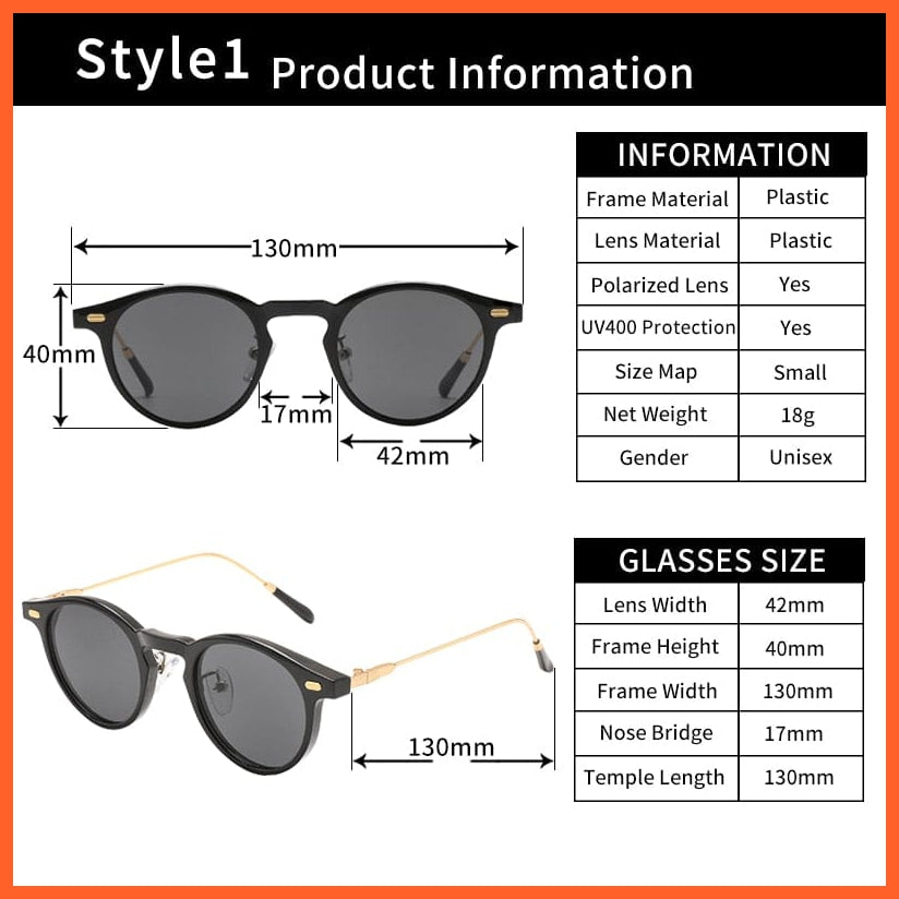 whatagift.com.au Sunglasses Cute Classic UV400 Sunglasses | Outdoor Sun Protection Vintage Metal Sunglasses