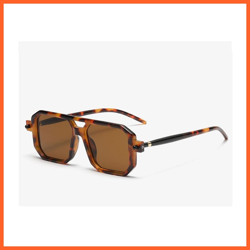 whatagift.com.au Sunglasses D3 Women Men Fashion Square Sunglasses | Vintage Brand Designer Punk Sun Glasses