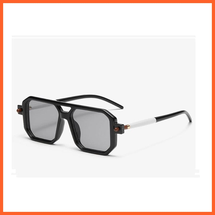 whatagift.com.au Sunglasses D7 Women Men Fashion Square Sunglasses | Vintage Brand Designer Punk Sun Glasses