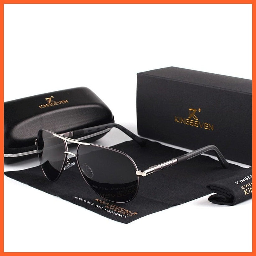 whatagift.com.au Sunglasses Gray Black / China / Original Vintage Aluminum Polarized Sunglasses | Men Women Classic Lens Driving Eyewear