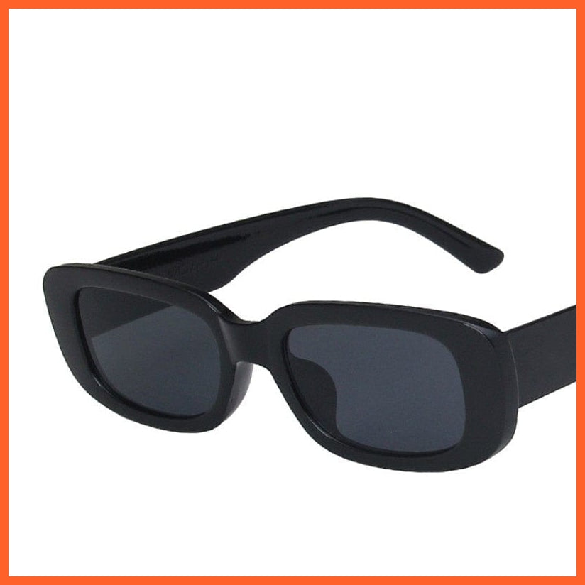 whatagift.com.au Sunglasses Women Small Rectangle Sunglasses | Anti-glare UV400 Oval Designer Shades