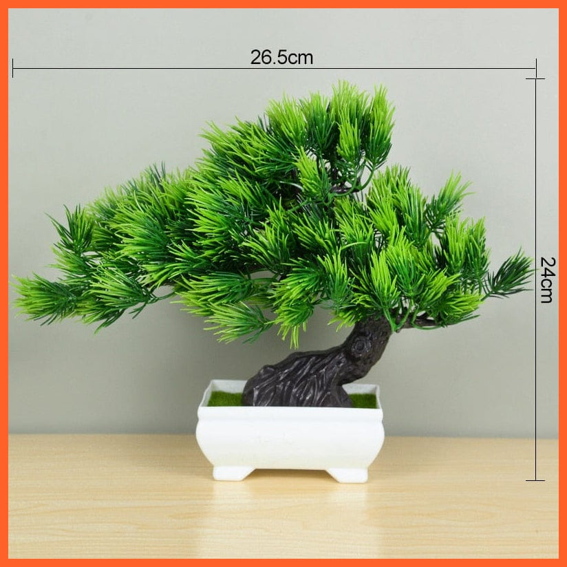 whatagift.com.au T10 Artificial Bonsai Small Tree Pot Plants | Fake Flowers For Home Decoration