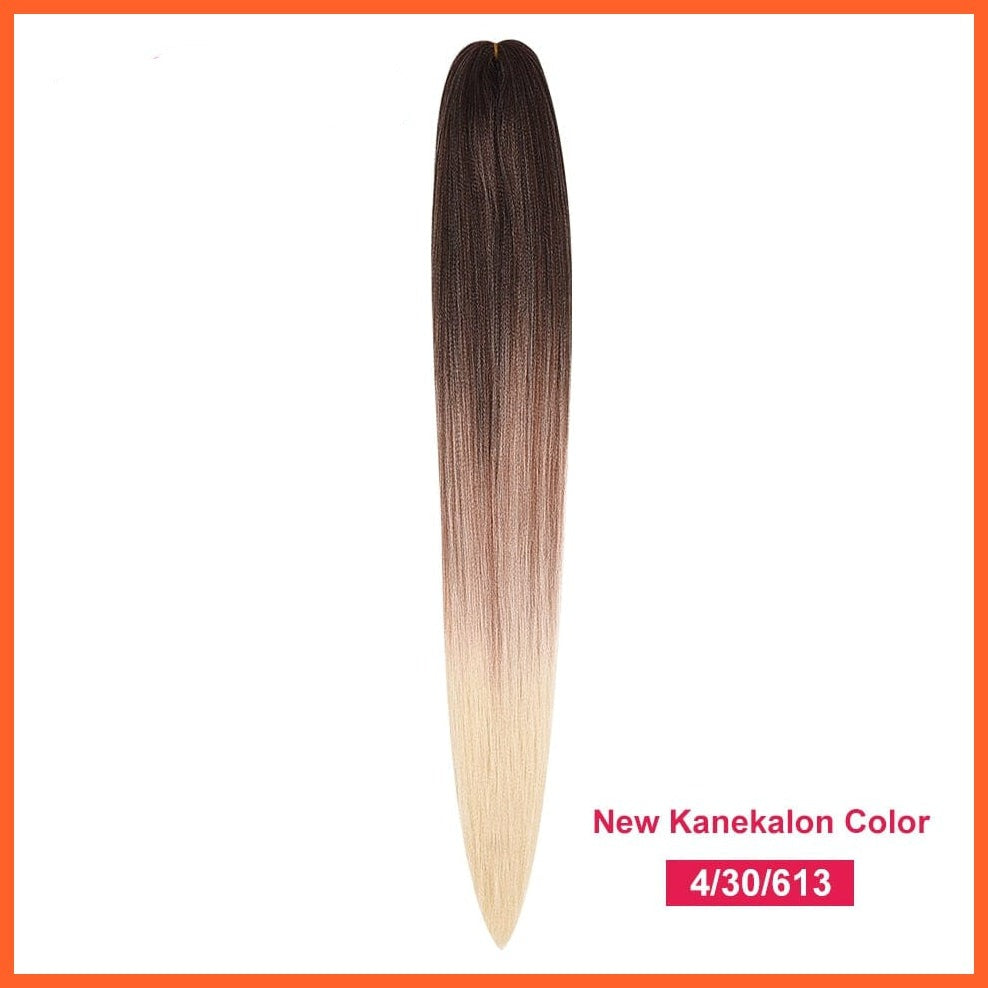 whatagift.com.au T1B/Burgundy / 22inches / 1Pcs/Lot Synthetic 22 Inch 60G Kanekalon Hair Jumbo Braid | Yaki Straight Hair Extension Pink Blonde Twist
