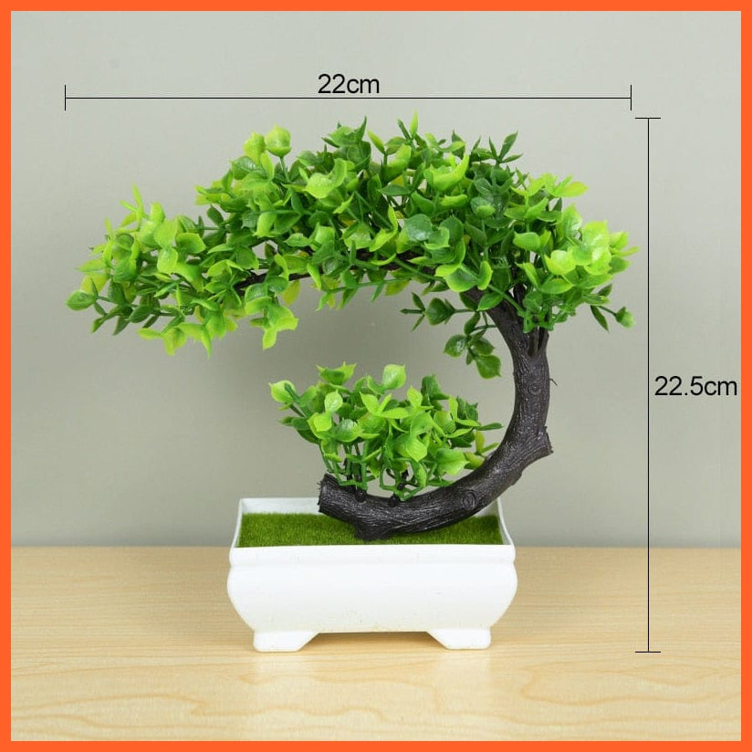 whatagift.com.au T2 Artificial Bonsai Small Tree Pot Plants | Fake Flowers For Home Decoration