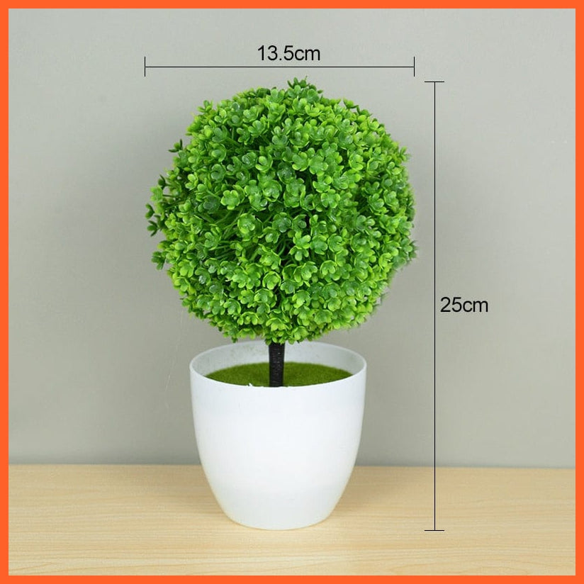 whatagift.com.au T4 Artificial Bonsai Small Tree Pot Plants | Fake Flowers For Home Decoration