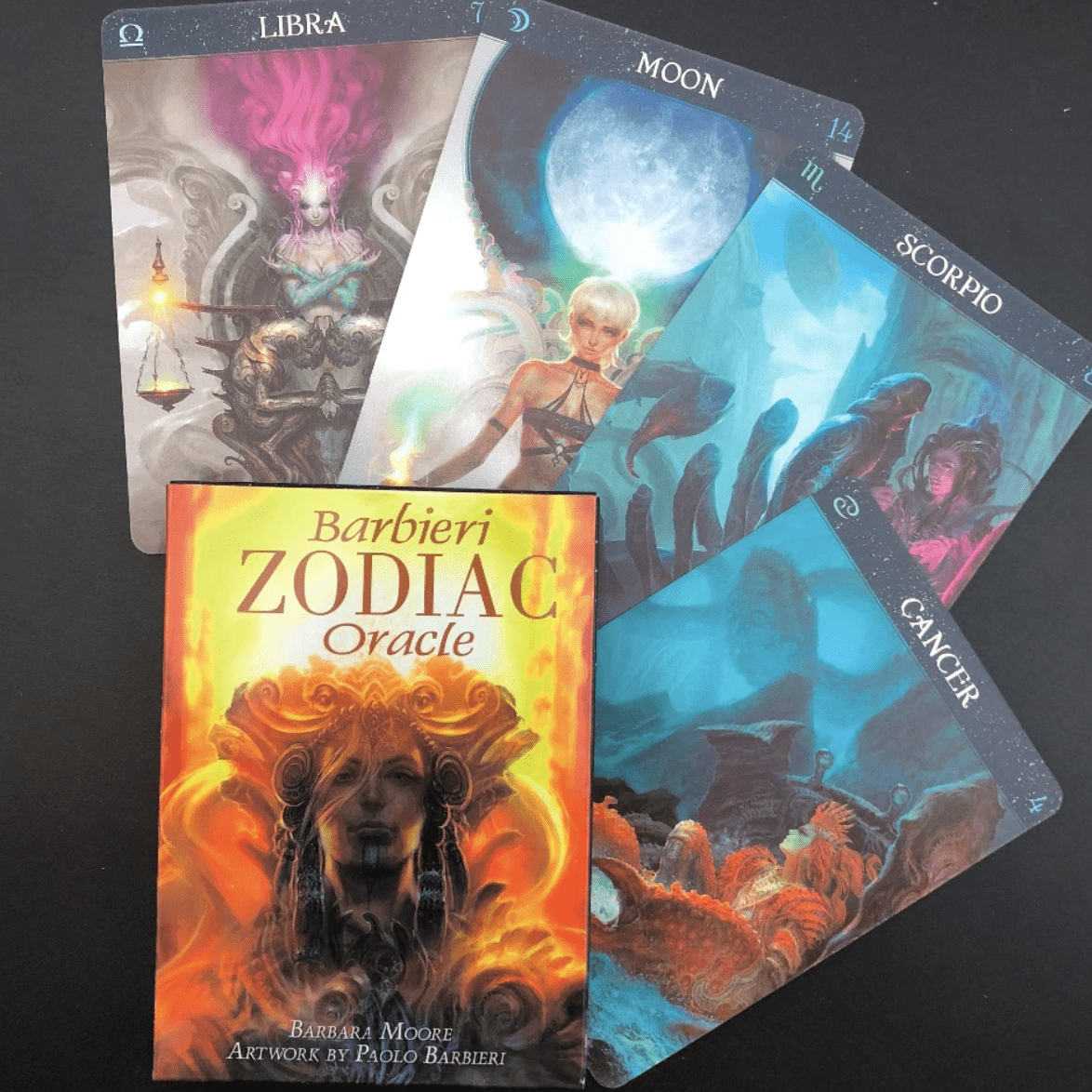 Tarot Cards Barbieri Zodiac Oracle Cards | Free E-Guide And Tarot Bag | whatagift.com.au.