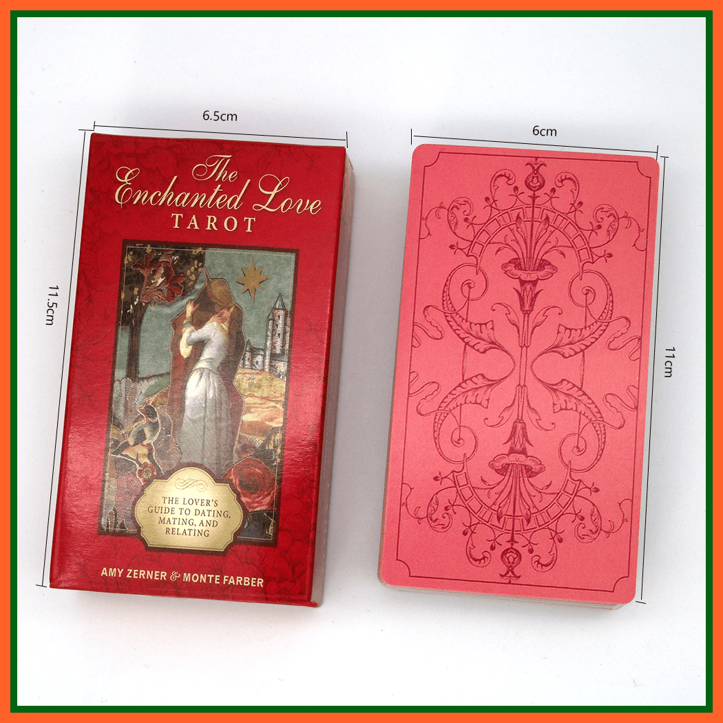 Tarot Cards Enchanted Love 78 Premium Cards With Guide | whatagift.com.au.