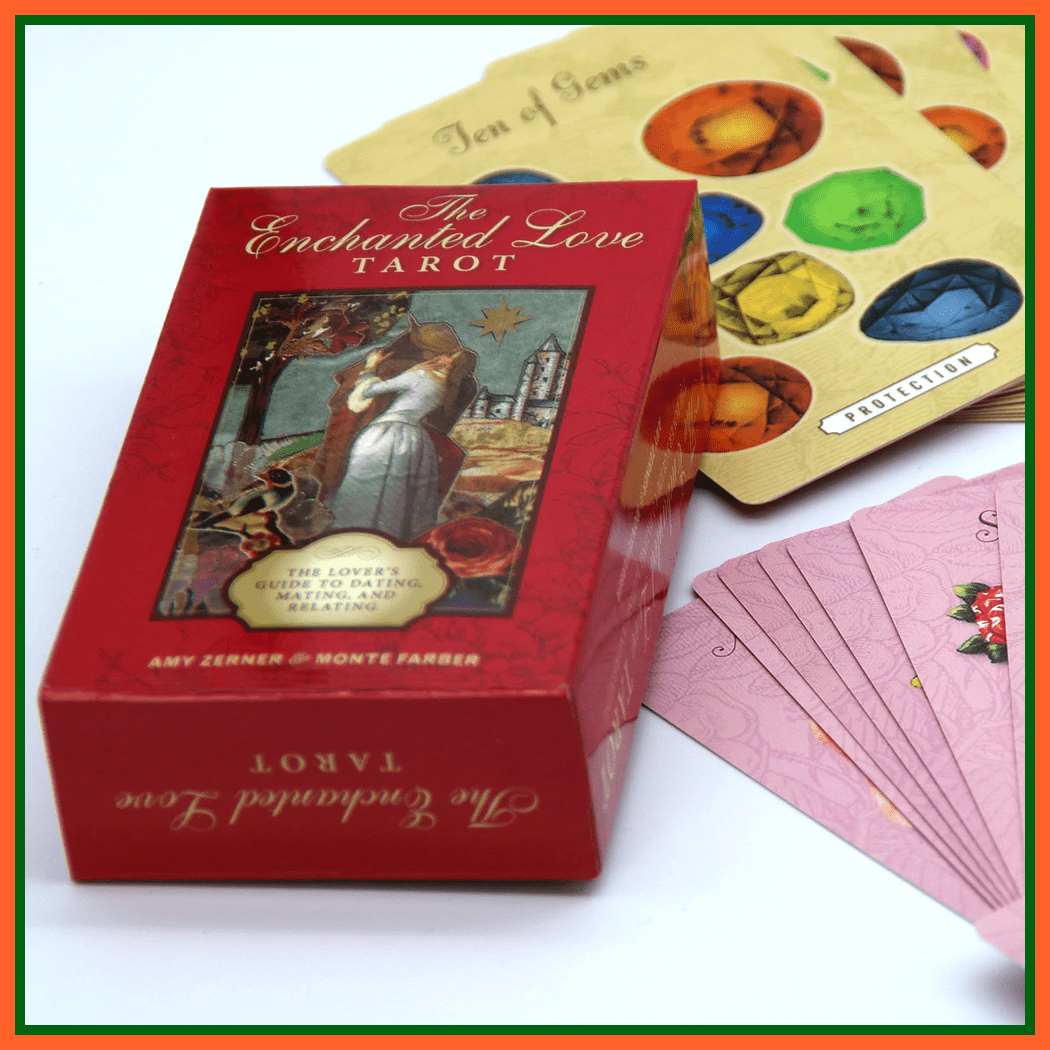 Tarot Cards Enchanted Love 78 Premium Cards With Guide | whatagift.com.au.