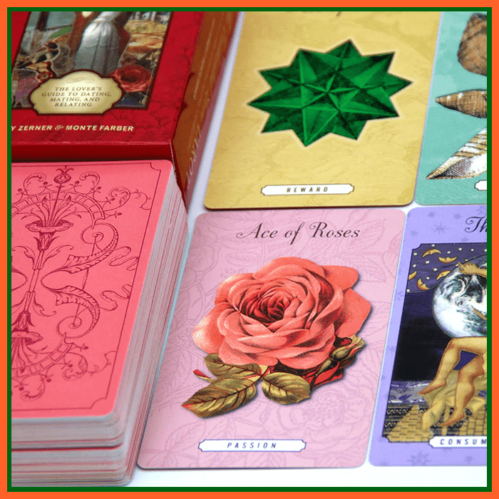 Tarot Cards Enchanted Love 78 Premium Cards With Guide | whatagift.com.au.