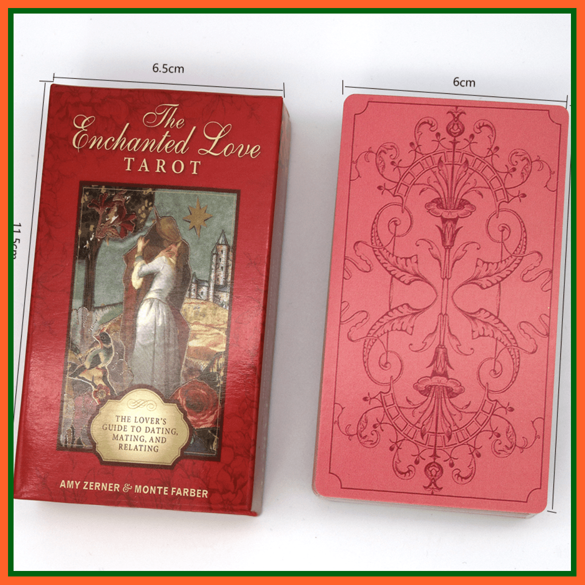 Tarot Cards Enchanted Love 78 Premium Cards With Guide | whatagift.com.au.
