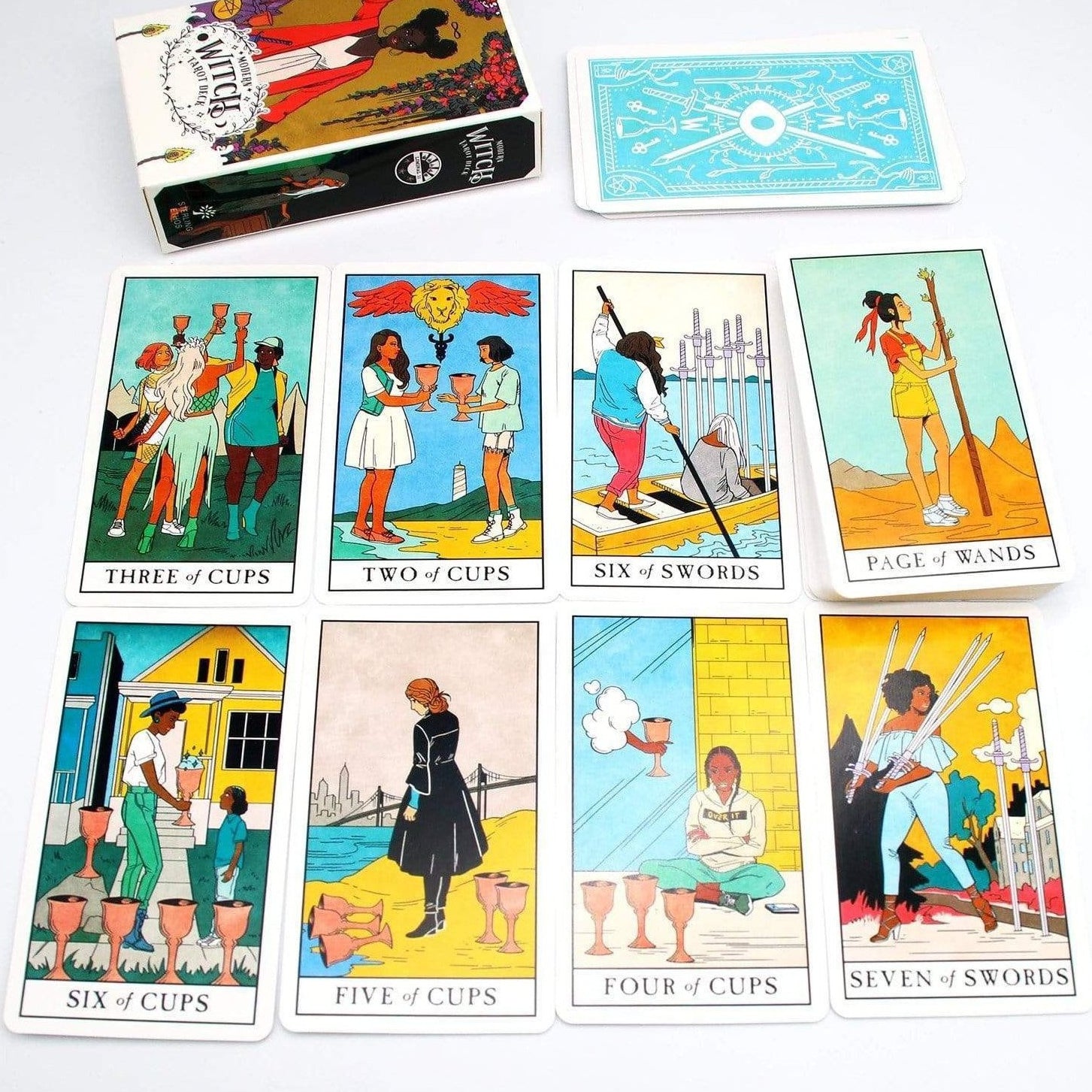 Tarot Cards Modern Witch 78 Premium Cards With Eguide | whatagift.com.au.