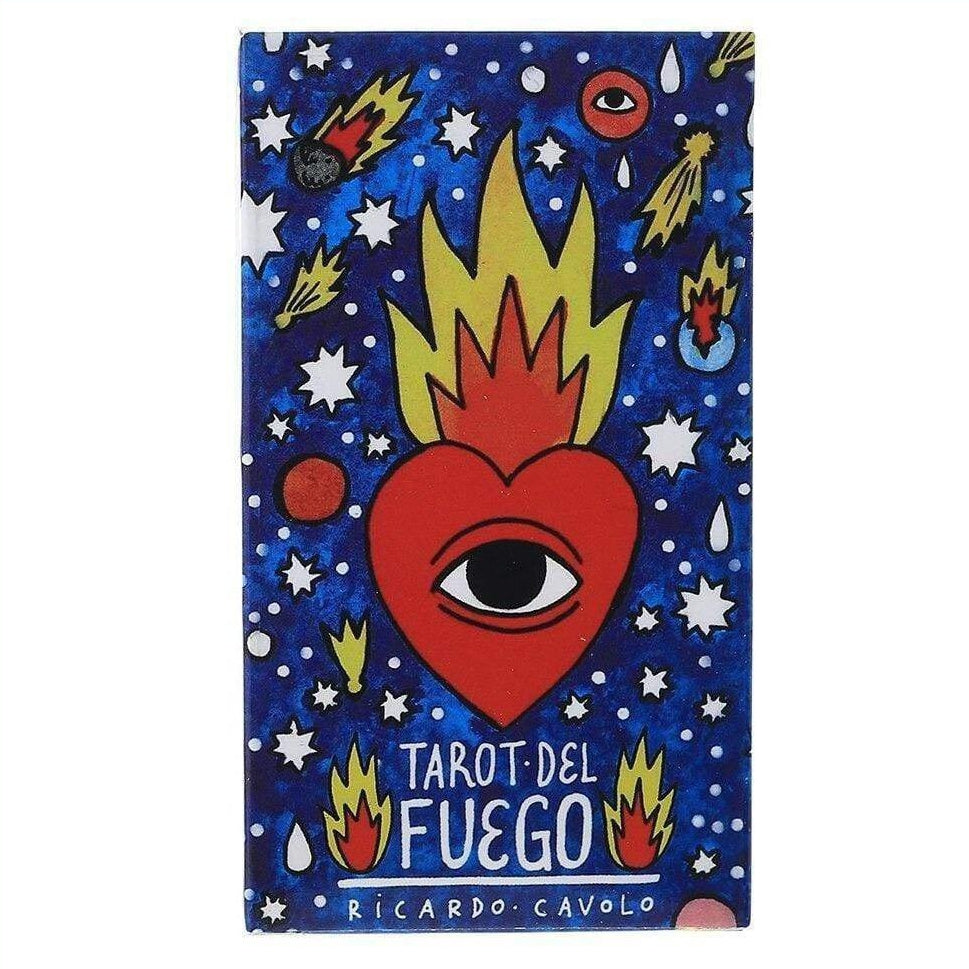 Tarot Deck Del Fuego Cards With E-Guide Instructions Book | whatagift.com.au.