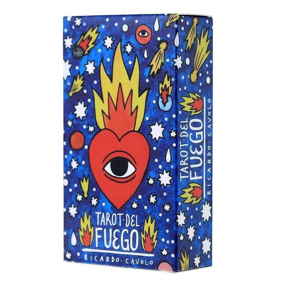 Tarot Deck Del Fuego Cards With E-Guide Instructions Book | whatagift.com.au.