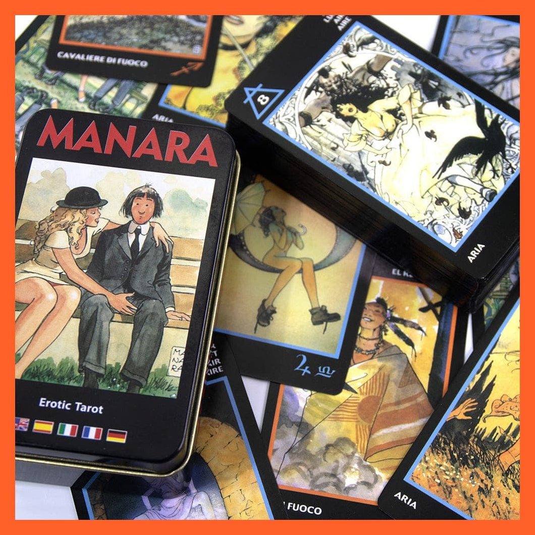 Unbranded Tarot Cards Tarot Deck Manara Erotic 78 Tarot Cards With E Guide