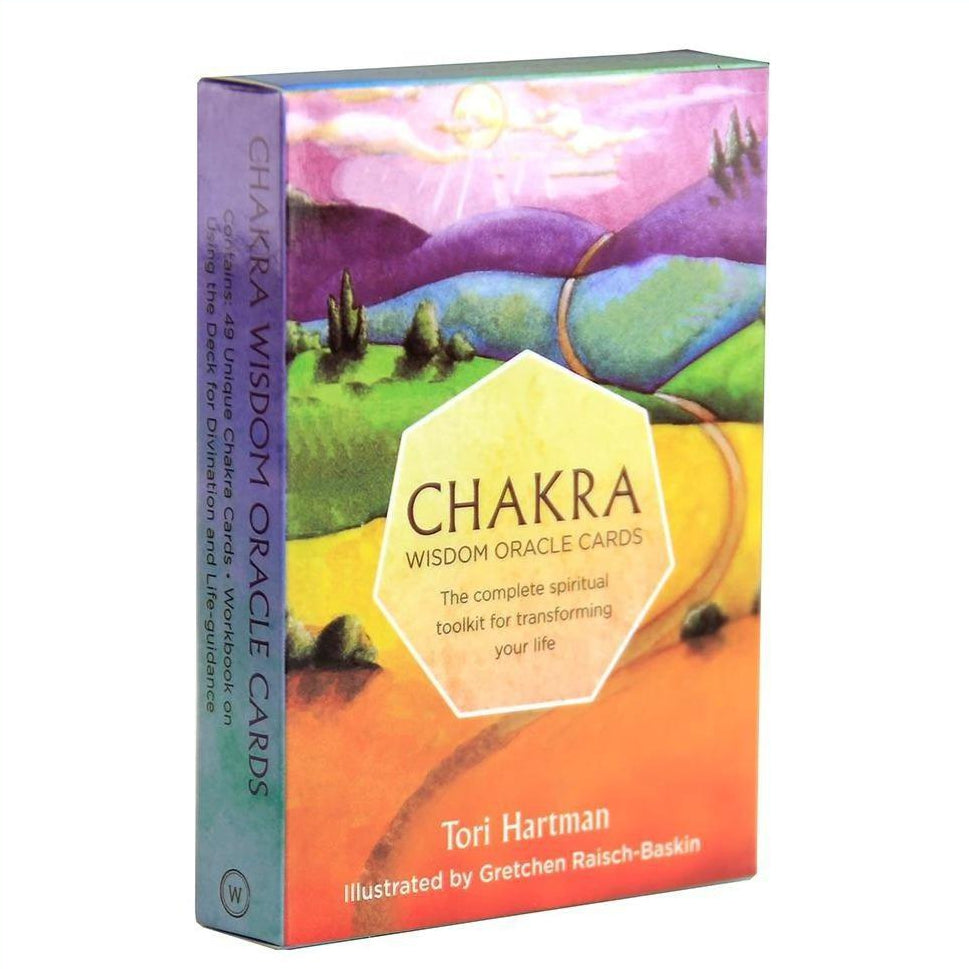 Tarot Deck Chakra Wisdom Oracle Cards 49 Premium Cards With E-Guide | whatagift.com.au.