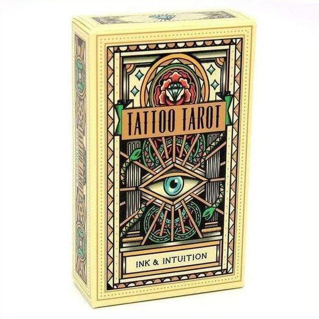 Tarot Cards Tattoo : Indulge In Yourself Premium 78 Cards With E-Guide | whatagift.com.au.