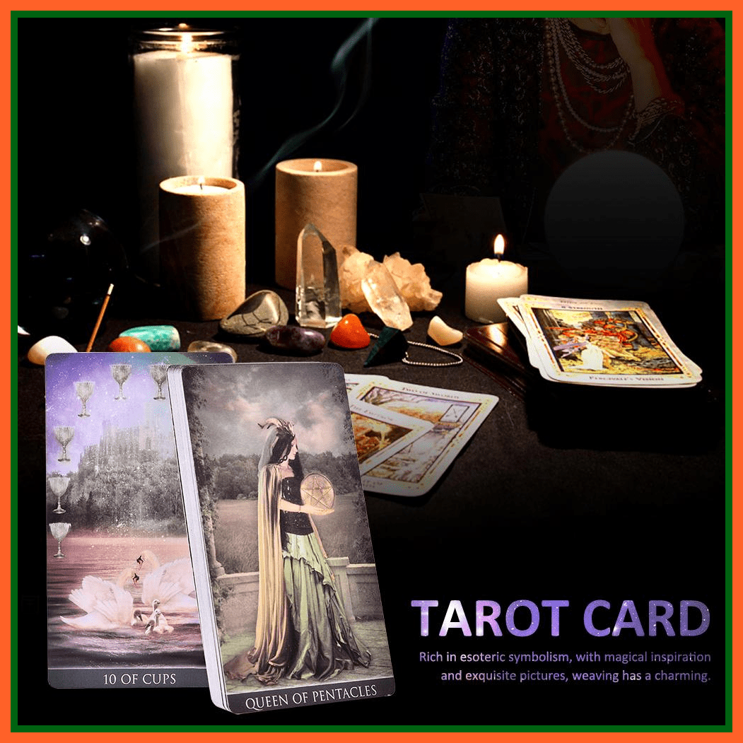 Tarot Cards Thelema 78Pc Premium Cards With E-Guide | whatagift.com.au.