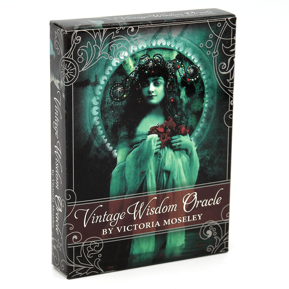 Tarot Cards Vintage Wisdom Oracle Premium 52 Cards With E-Guide | whatagift.com.au.