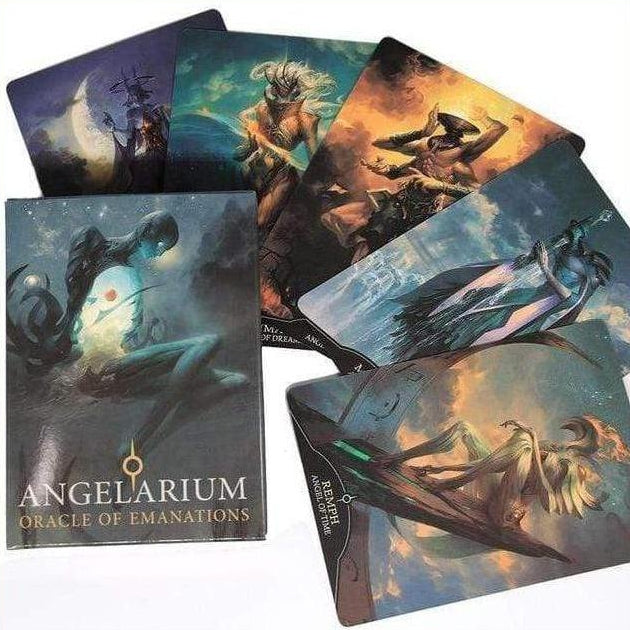 Tarot Deck Angelarium Oracle Of Emanations 33 Tarot Cards With E-Guide | whatagift.com.au.