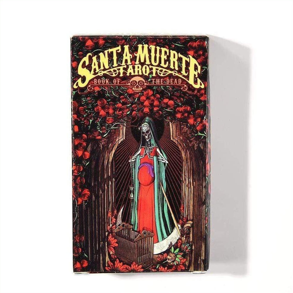 Tarot Deck Santa Muerte Book Of The Dead Tarot Cards Deck With E-Guide | whatagift.com.au.