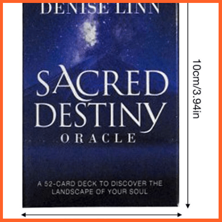 Tarot Deck The Sacred Destiny Oracle With Guide | whatagift.com.au.