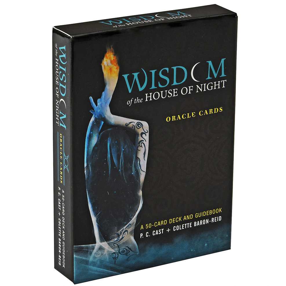 Tarot Deck Wisdom Of The House Of Night Oracle Cards With E-Guide | whatagift.com.au.