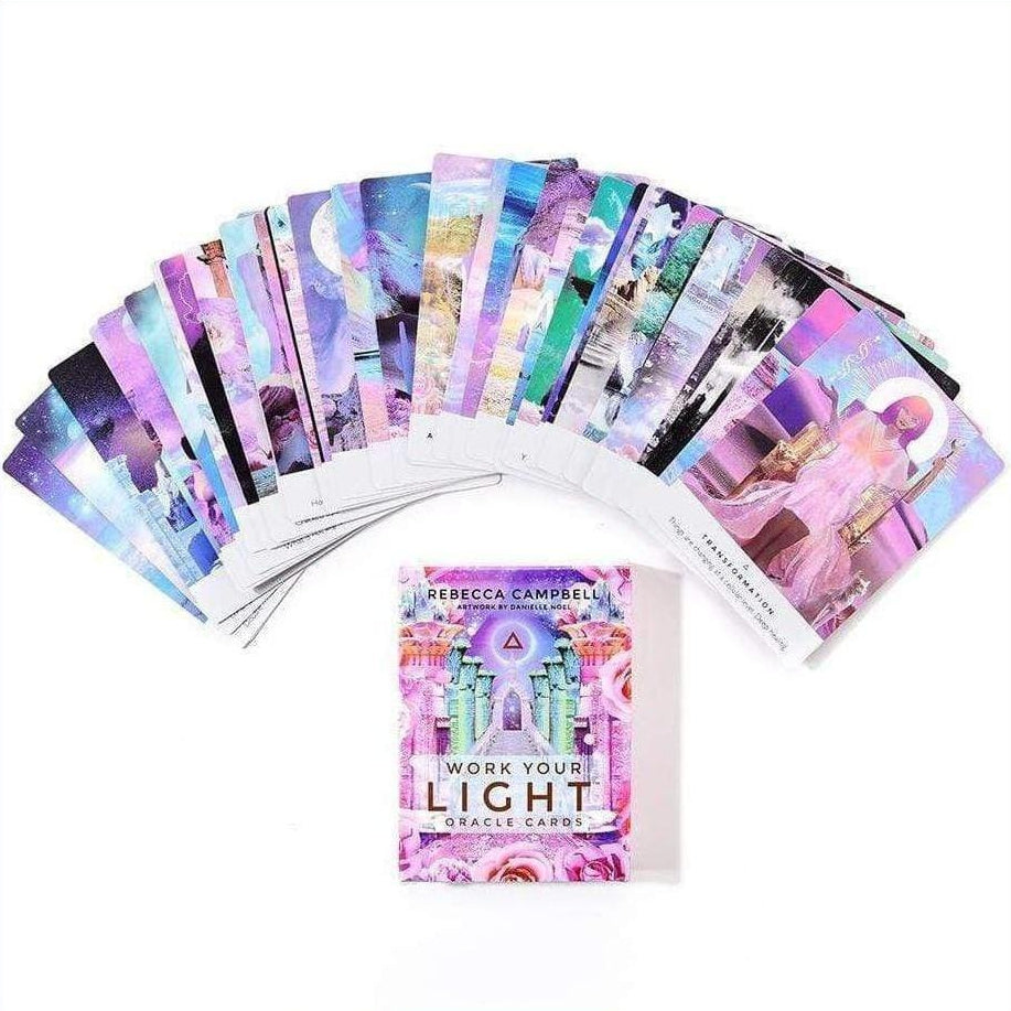 Tarot Deck Work Your Light Oracle 44 Tarot Cards With E-Guide | whatagift.com.au.