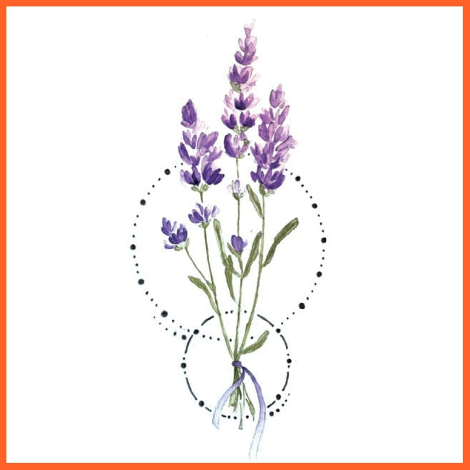 whatagift.com.au Tattoo 04 Women Rose Waterproof Temporary Tattoo Sticker