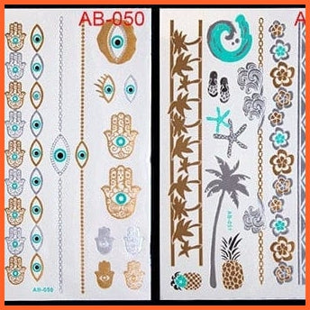 1Pcs Body Art Flash Feather Tattoos | Diy  Waterproof Temporary Tattoo Body Art Stickers | whatagift.com.au.