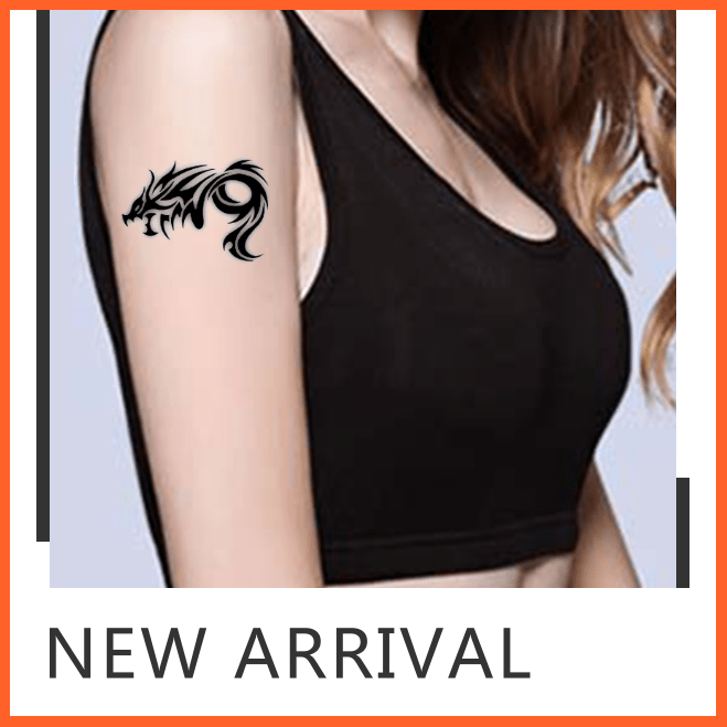 50Pcs Waterproof Women Lasting Body Art Stickers | Personality Temporary Tattoo Stickers For Men Women | whatagift.com.au.