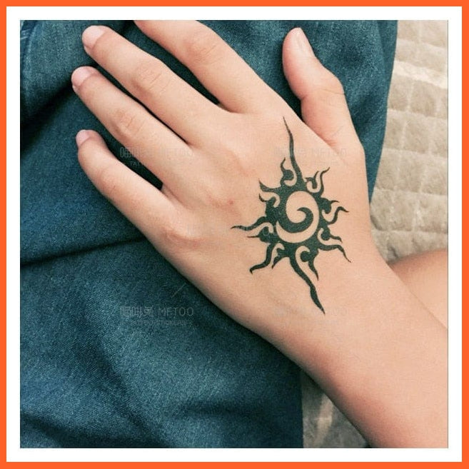 50Pcs Waterproof Women Lasting Body Art Stickers | Personality Temporary Tattoo Stickers For Men Women | whatagift.com.au.