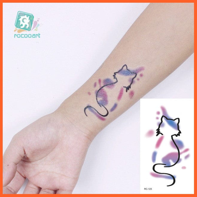 whatagift.com.au Tattoo Animal Waterproof Temporary Tattoo Sticker