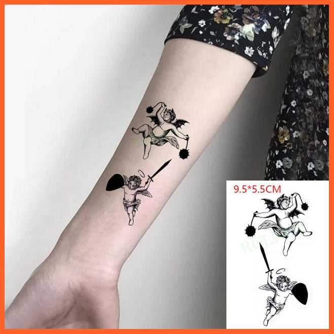 whatagift.com.au Tattoo Bronze Temporary Waterproof Tattoo Sticker For Fingers